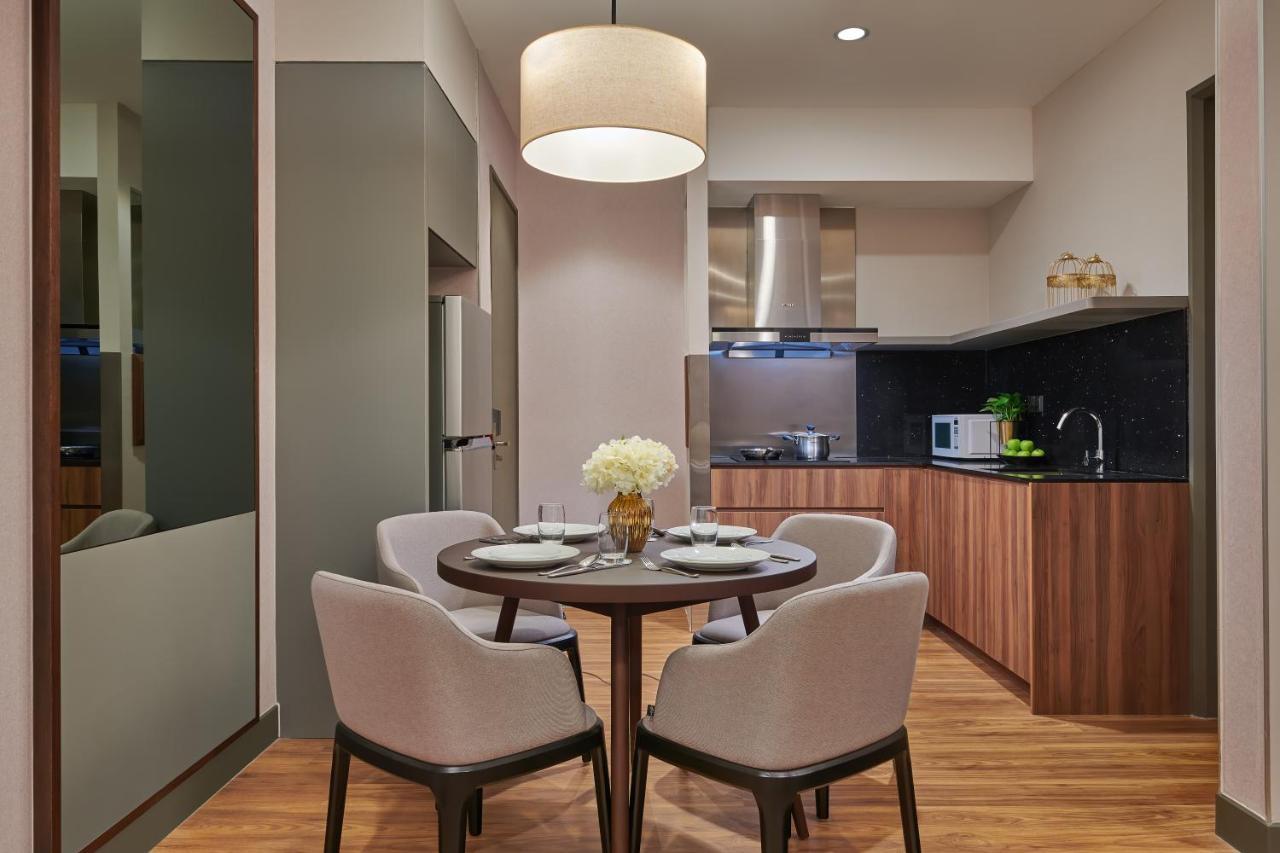 Mercure Living Putrajaya Exteriér fotografie A kitchen in a serviced apartment in Hong Kong